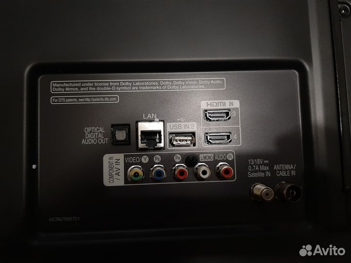 Телевизор LG 43UM7500PLA на запчасти