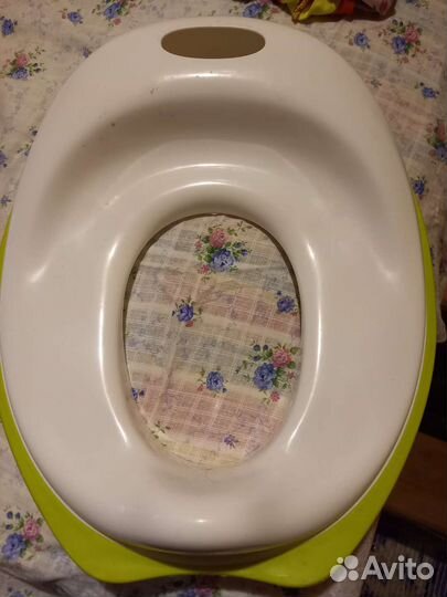 Горшок и накладка на унитаз