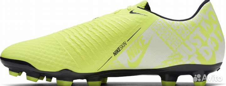 Футбольные бутсы nike 36 цвет лайм