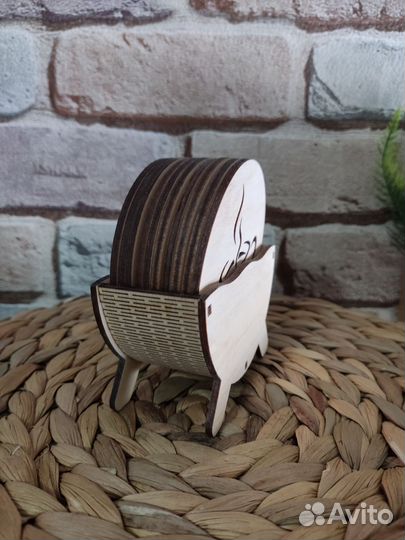 Подставка под стакан, набор