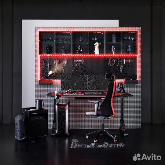 Подставка для системного блока на колесиках IKEA