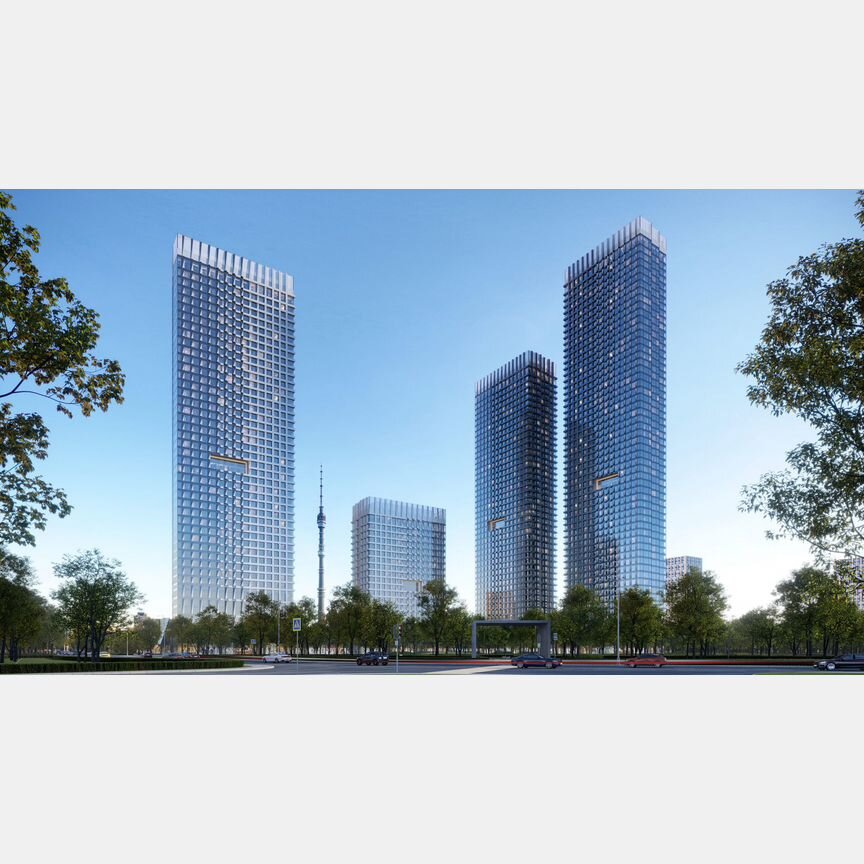 1-к. квартира, 45,3 м², 5/47 эт.