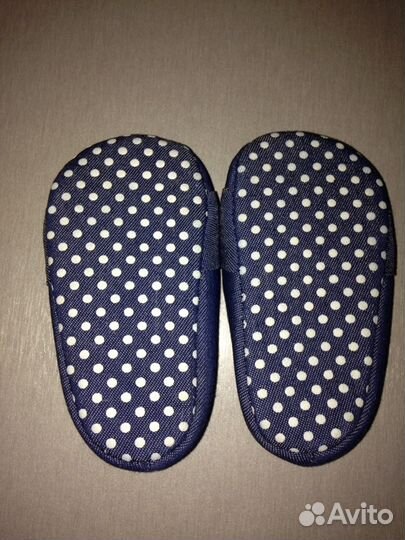 Пинетки из джинсы