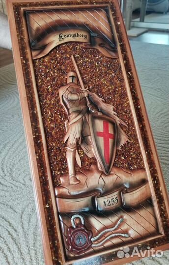 Нарды ручной работы новые