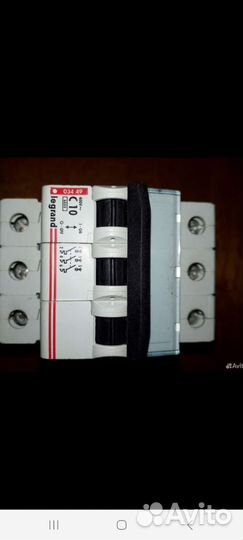 3-х фазный автомат Legrand 10A 300 для NN