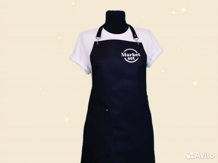 Фартук для кафе с логотипом