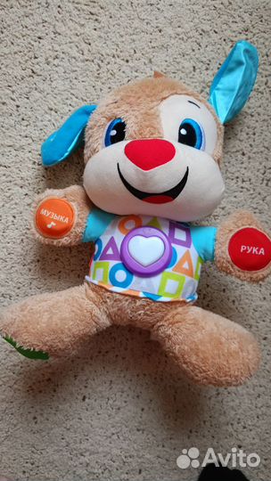 Игрушки fisher price ленивец лось ёжик щенок