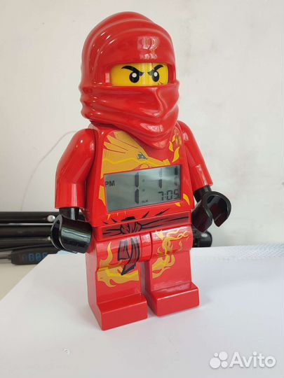Lego ninjago часы будильник