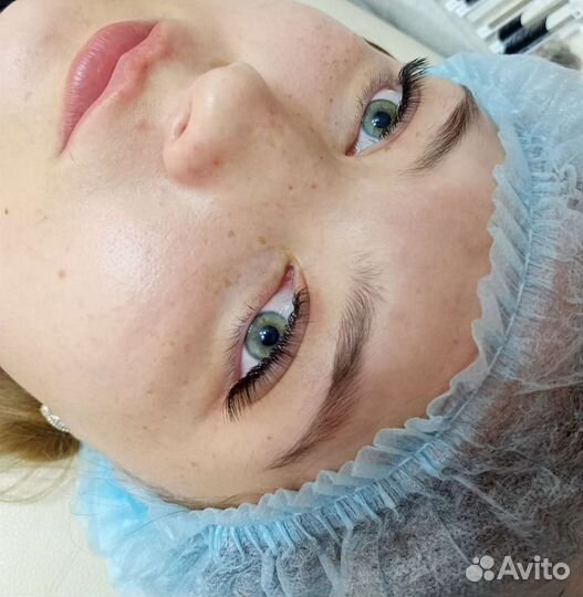 Наращивание ресниц классика, 2D, 3D