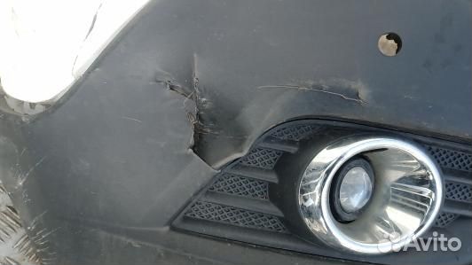 Бампер передний, opel mokka 2015