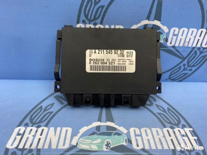 Блок парктроника Mercedes-Benz E-Class W211