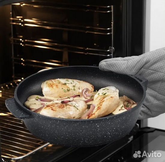 Сковорода сотейник со съемной ручкой feel Maestro