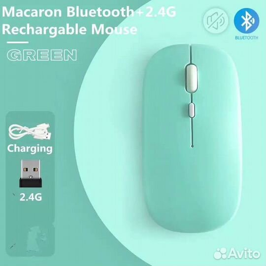 Беспроводная мышь, бесшумная