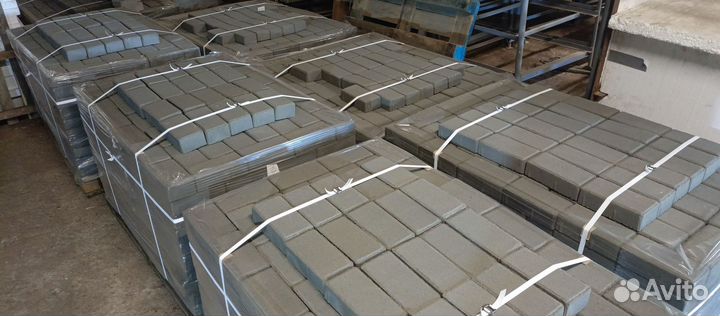 Брусчатка Кирпичик 200х100х60