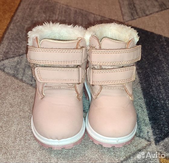 Зимние ботиночки для девочки fox&bunny