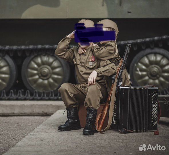 Детский военный костюм для мальчика