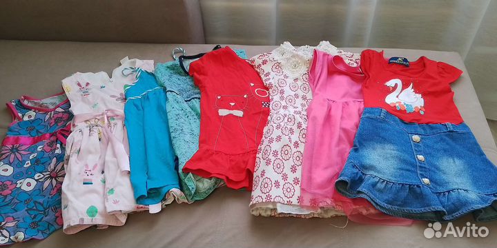 Вещи на девочку 3-5 лет, отдам за