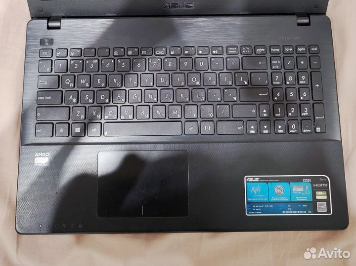 Ноутбук asus x552e