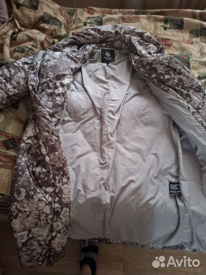 Пуховик женский длинный 44 46