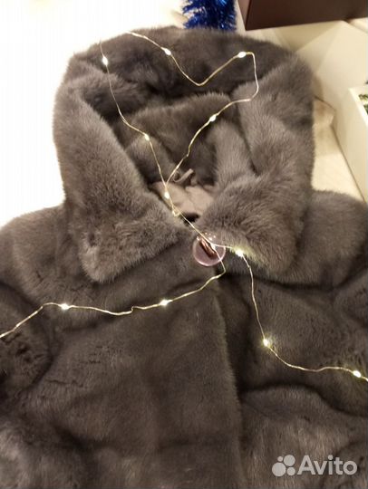 Шуба норковая 42 44 бу