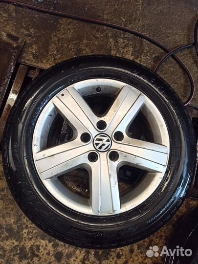 Оригинальные 17 колеса на Vw t5 t6