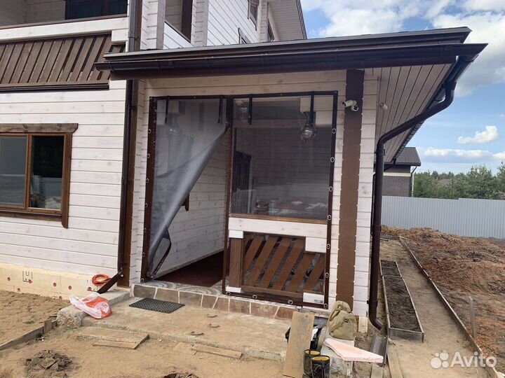 Мягкие окна на веранду