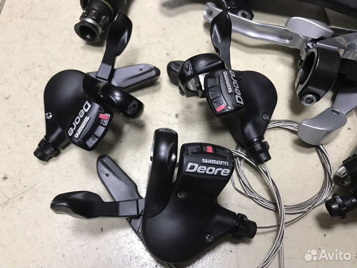 Манетки /шифтеры Shimano Deore 3x9 (оригиналы)