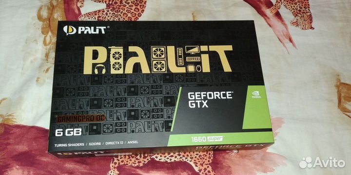 Коробка от gtx1660 super