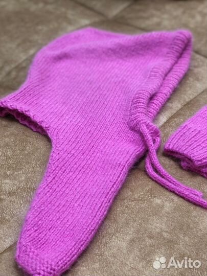 Капор из пуха норки