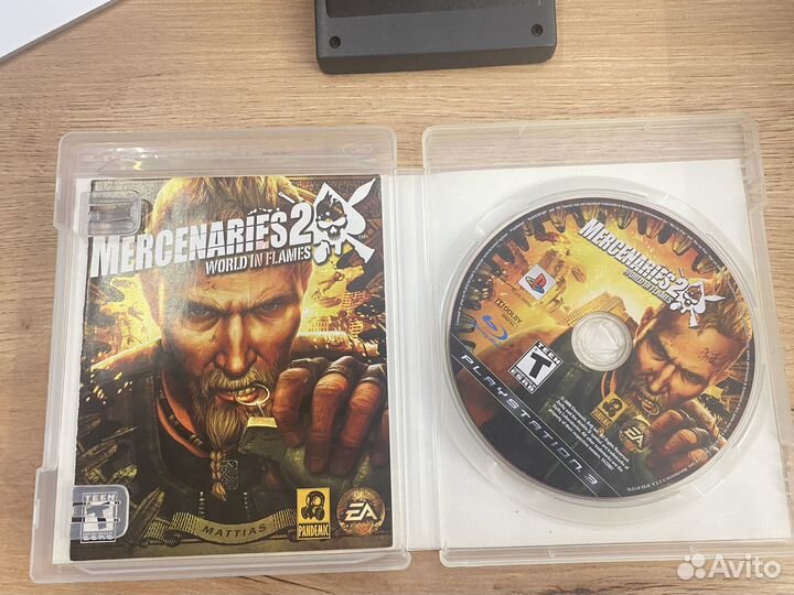 Mercenaries 2 World in Flames диск для PS3 б/у