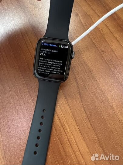 Apple watch series 6 44 mm (space gray)