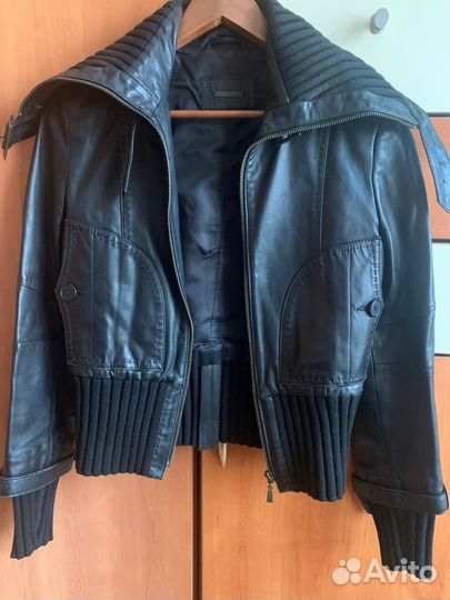 Куртка кожаная женская 44 46