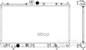 Радиатор mitsubishi 33211007 Sakura