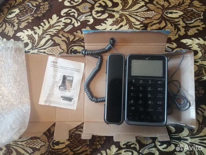 Телефон shift с ЖК дисплеем и определителем номера