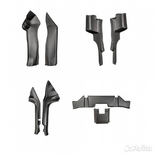 Накладки на ковролин всего салона Дастер 2 с 2021