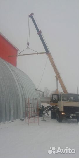 Аренда и услуги автокрана-вездехода, 25 т, 22 м