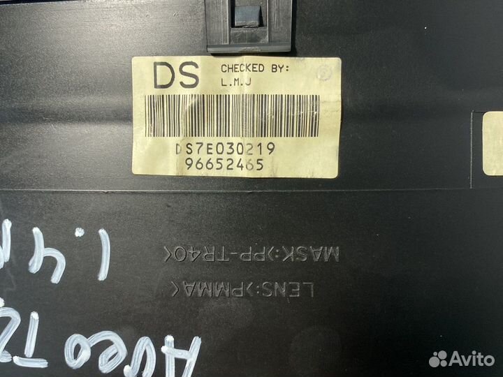 Aveo t250 щиток приборов