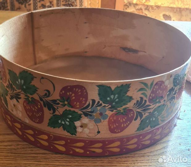 Сито для муки расписное