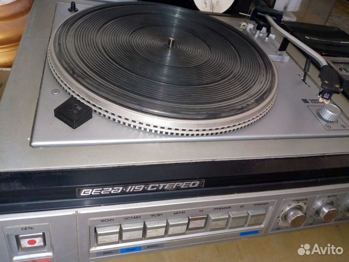 Виниловый проигрыватель Вега 119