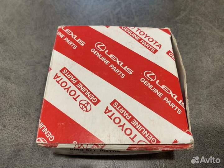 Кольца поршневые оригинал toyota std