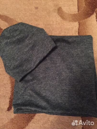 Комплект шапка+снуд