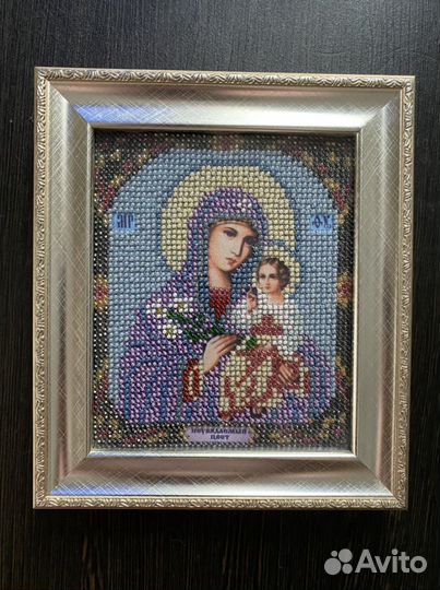 Иконы бисером (ручная работа)