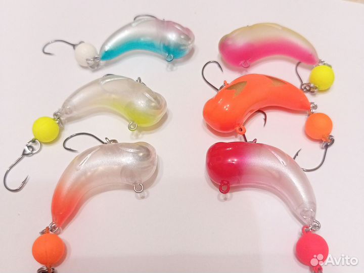 Воблеры на форель rodiocraft new 6 шт