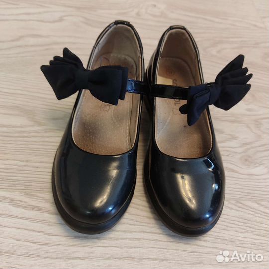 Туфли для девочки 31 размер синие