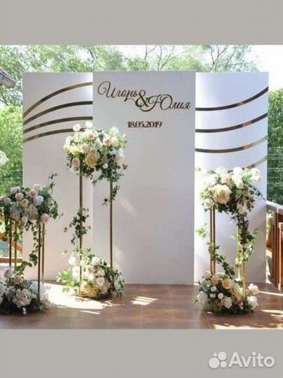 Стильное оформление свадеб