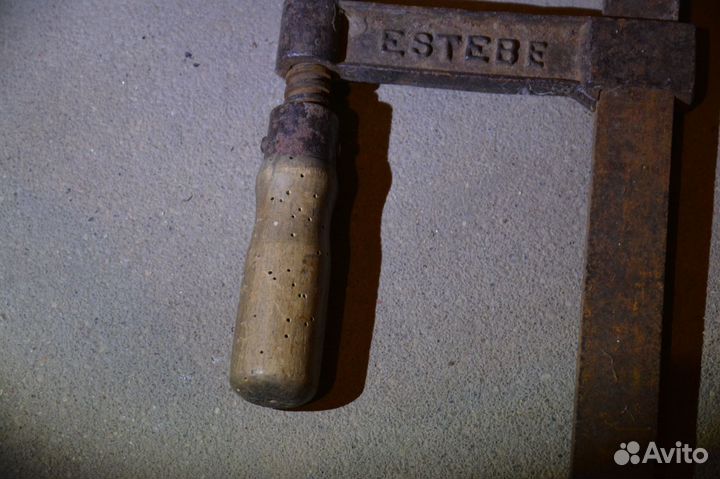 Струбцина старинная немецкая Estebe