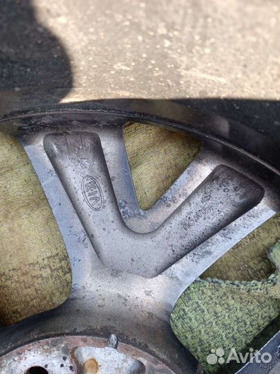 Литые диски r17 на kia Sportage