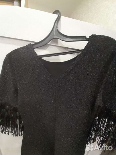 Платье новогоднее 46