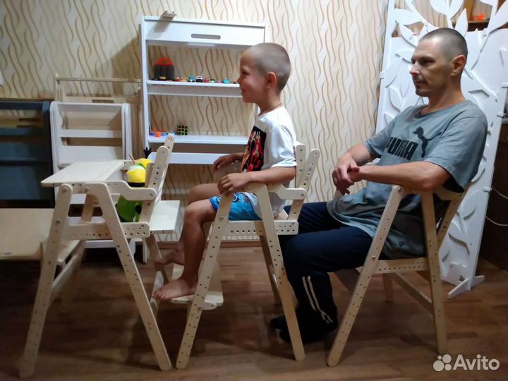 Стульчик для кормления, стул растущий