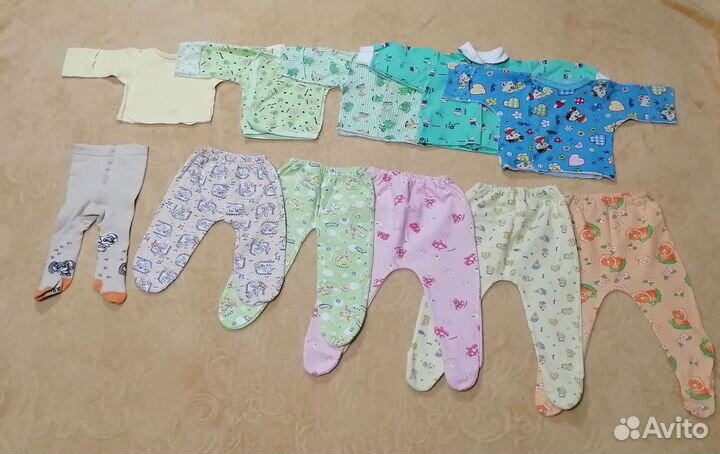 Вещи на девочку от 0 до года (пакетом)